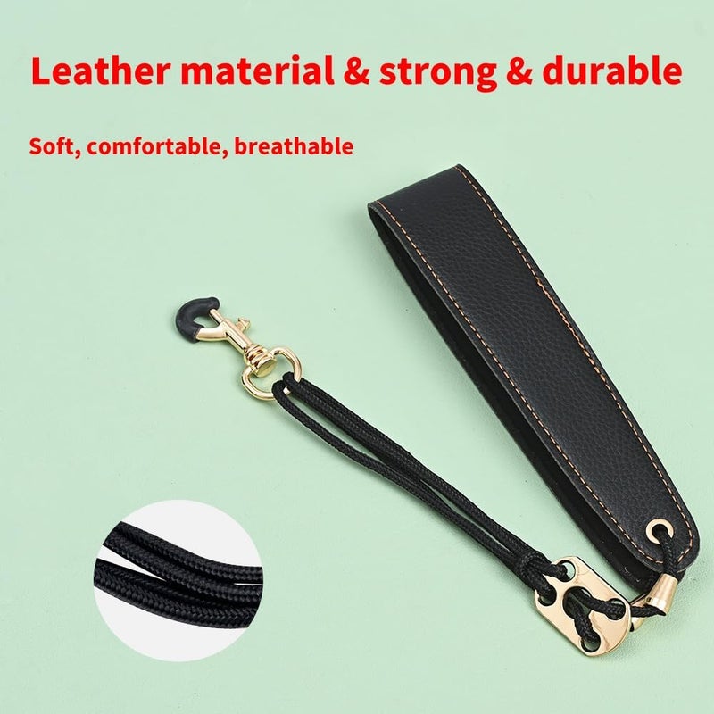 Dowite Adjustable Saxophone Neck Strap - Premium Leather for Comfortable Alto/Tenor Sax Play - Image 3